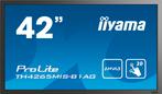 Iiyama TH4265MIS-B1AG Zwart multi touch 42", Iiyama ProLite, Ophalen of Verzenden, Zo goed als nieuw, VGA