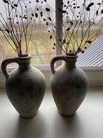 2 stoere kruiken NIEUW, Huis en Inrichting, Woonaccessoires | Vazen, Overige kleuren, Aardewerk of Porselein, Nieuw, Ophalen of Verzenden
