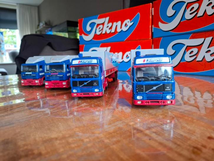 Tekno scansped, Hobby en Vrije tijd, Modelauto's | 1:50, Zo goed als nieuw, Bus of Vrachtwagen, Tekno, Ophalen of Verzenden