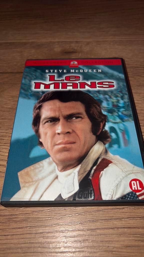 Le Mans met Steve McQueen uit 1971 op dvd., Cd's en Dvd's, Dvd's | Drama, Zo goed als nieuw, Alle leeftijden, Ophalen of Verzenden
