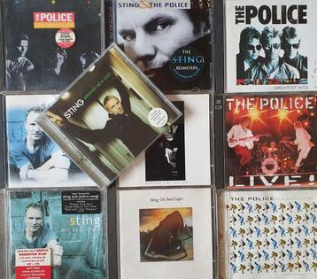 The Police/Sting cd's mogen ook per stuk  beschikbaar voor biedingen
