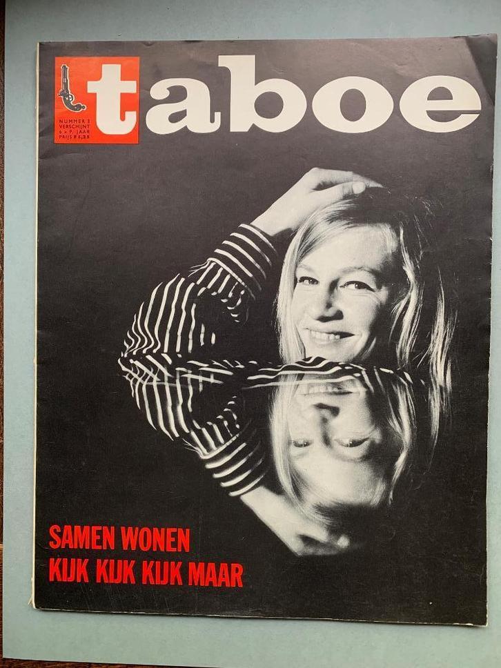 Taboe nr.3 (1961) Iconisch sixties-blad, Boeken, Tijdschriften en Kranten, Gelezen, Overige typen, Ophalen of Verzenden