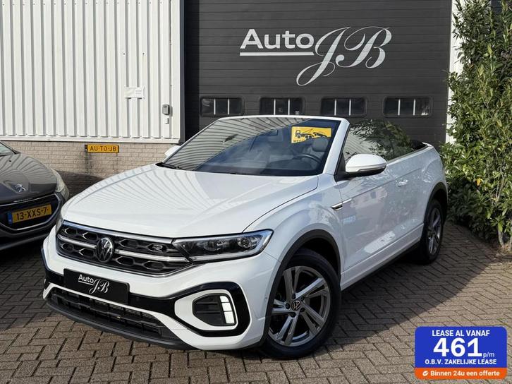 Volkswagen T-Roc Cabrio 1.5 TSI R-LINE | DSG | ACC | GARANTI, Auto's, Volkswagen, Bedrijf, Te koop, T-Roc, ABS, Achteruitrijcamera