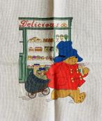 Borduurwerk, zijde, Paddington, bakkerij, vintage, Ophalen