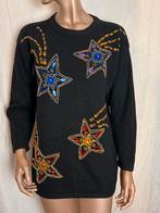 Stella Notte trui maat L Lana Angora Rabbit haar, Verzenden, Zo goed als nieuw, Maat 42/44 (L), Zwart