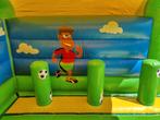 Springkussen te huur voetbal met glijbaan, Ophalen, Gebruikt, Overige