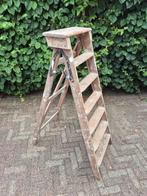 Vintage houten schilderstrap, Ophalen of Verzenden, Gebruikt, Minder dan 2 meter