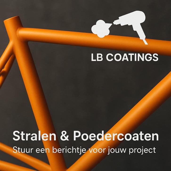 Stralen en poedercoaten, Doe-het-zelf en Verbouw, Metalen, Nieuw, IJzer, Ophalen