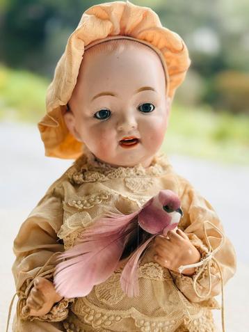 ++ Lieve antieke Pop++ Kaalkopje ++ beschikbaar voor biedingen