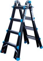 Eurostairs Telescopische Vouwladder 4x4, Doe-het-zelf en Verbouw, Ladders en Trappen, ASC, Nieuw, Ophalen of Verzenden, Sales@ascgroup.nl