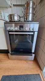 Bosch HGV745255N Gasfornuis met Oven + pannenset., Witgoed en Apparatuur, Fornuizen, Ophalen, Gebruikt, 60 cm of meer, 4 kookzones