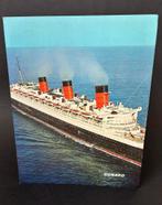 RMS Queen Marry Menukaart, 1967, Verzamelen, Scheepvaart, Ophalen of Verzenden, Zo goed als nieuw, Motorboot
