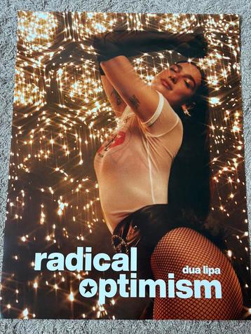 Dua Lipa Radical Optimism poster beschikbaar voor biedingen