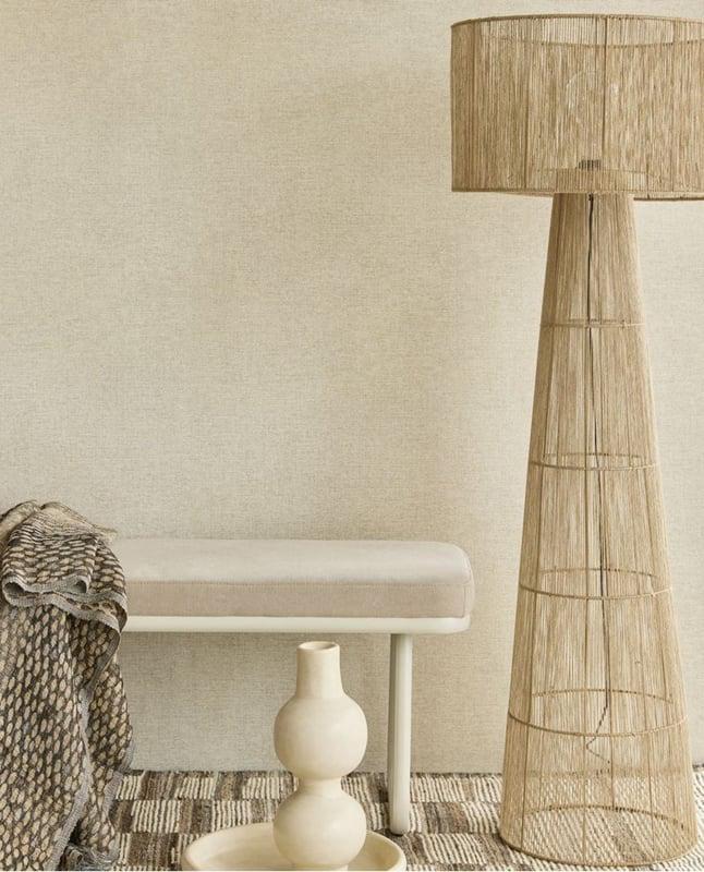 Eijffinger Solange behang 340253, Huis en Inrichting, Stoffering | Behang, Beige, minder dan 10 m², Ophalen