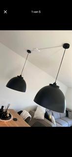 Hanglampen zwart, Huis en Inrichting, Lampen | Hanglampen, Ophalen of Verzenden, Zo goed als nieuw, Minder dan 50 cm