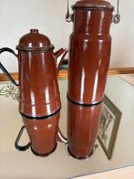 Vintage Emaille Koffiekan & Melkbus 3 euro per stuk, Ophalen of Verzenden