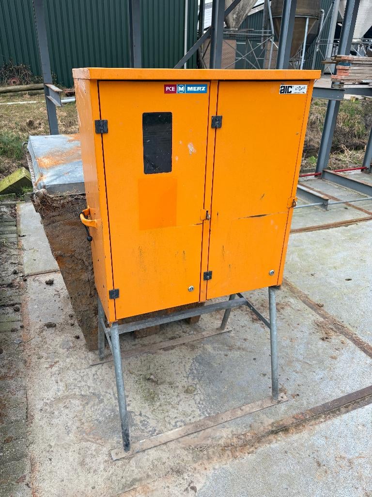 bouw stroomkast bouwmeterkast met gratis bouwwaterput, Ophalen, Gebruikt, Overige typen