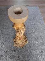 Decoratieve Kandelaar met Engeltjes, Ophalen of Verzenden, Keramiek of Aardewerk
