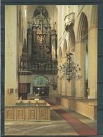 Pijp Orgel Strasund Marienkiche Ansichtkaart Kerk f-123c jdu, Ophalen of Verzenden, Zo goed als nieuw, Kaart of Prent