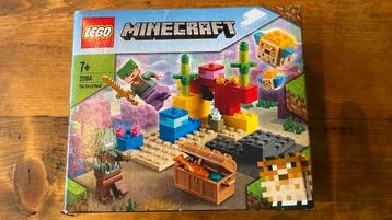 Lego minecraft 21240 het moerasavontuur beschikbaar voor biedingen