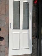 Opdekdeur gratis, Doe-het-zelf en Verbouw, Deuren en Horren, Ophalen, Gebruikt, 80 tot 100 cm, Binnendeur