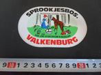 sticker Valkenburg SPROOKJESBOS voor jong en oud unicum in, Ophalen, Zo goed als nieuw, Bedrijf of Vereniging
