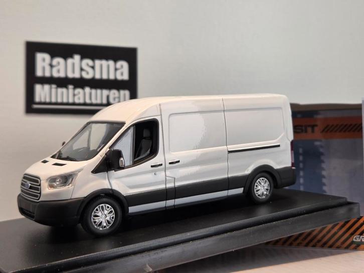 Ford Transit 2017 - Lengte 3 - 1:43 Greenlight, Hobby en Vrije tijd, Modelauto's | 1:43, Nieuw, Auto, Overige merken, Ophalen of Verzenden