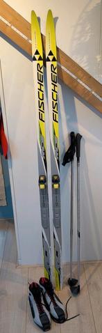 Fischer rcs langlauf ski's kind, Sport en Fitness, Skiën en Langlaufen, 140 tot 160 cm, Ophalen of Verzenden, Zo goed als nieuw