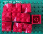 3046 (1) 10x Red Slope 45 2 x 2 Double Concave, Kinderen en Baby's, Speelgoed | Duplo en Lego, Ophalen of Verzenden, Gebruikt