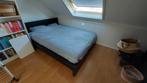 ikea , malm, 140cm breed, Huis en Inrichting, Slaapkamer | Bedden, Ophalen, Zwart, Tweepersoons, 140 cm
