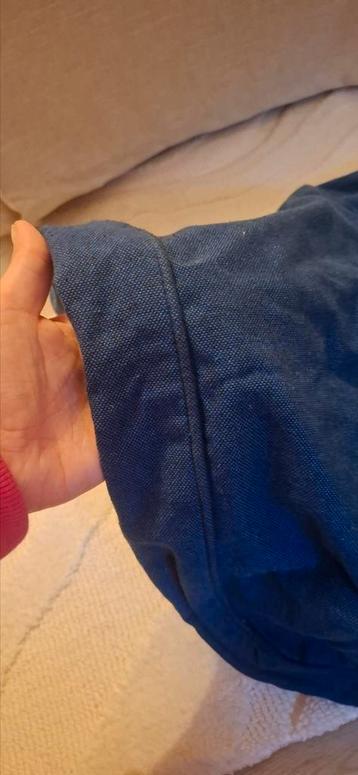 Blauwe Ektorp hoes 3 zits - alleen voor de 6 kussens!!