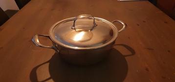 Demeyere Atlantis conische braadpan ø 24 cm rvs beschikbaar voor biedingen