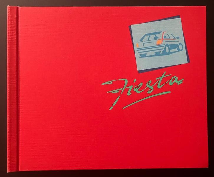 Ford Fiesta Mk3 brochure / produktgids 1989, Boeken, Auto's | Folders en Tijdschriften, Gelezen, Ford, Ophalen of Verzenden