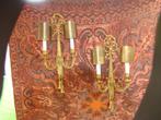 Strik kandelaars / Lampen ( Brons, Antiek en Kunst, Antiek | Lampen, Verzenden