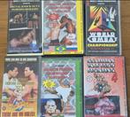 VHS de 1e UFC video, Worldcombat etc 6x (oa Royce Gracie), Gebruikt, Vanaf 16 jaar, Vechtsport, Overige typen