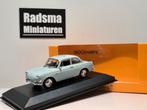 Volkswagen 1600 - 1966 Light blue - 1:43 Maxichamps, Hobby en Vrije tijd, Modelauto's | 1:43, Auto, Nieuw, Ophalen of Verzenden