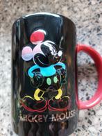 Beker Mok groot Mickey Mouse regenboog rood zwart met oor, Overige stijlen, Kop(pen) en/of Schotel(s), Gebruikt, Ophalen of Verzenden