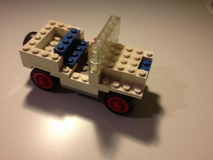 Lego Jeep nr 330 (1968) incl boekje, Kinderen en Baby's, Speelgoed | Duplo en Lego, Gebruikt, Ophalen of Verzenden