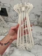 Vintage ikea metalen draad kandelaars, Ehlén Johansson wit, Wit, Ophalen of Verzenden, Zo goed als nieuw, Metaal