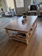 Landelijke brocante salontafel, Huis en Inrichting, Ophalen, 100 tot 150 cm, 50 tot 100 cm, Zo goed als nieuw