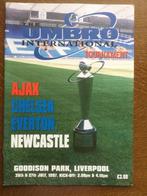 Programma Umbro Toernooi AJAX Chelsea Everton etc juli 1997, Ophalen of Verzenden, Gebruikt, Ajax, Boek of Tijdschrift