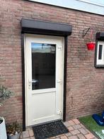 Rolluiken bruin creme, Doe-het-zelf en Verbouw, Rolluiken, Ophalen, Gebruikt, Bruin, Minder dan 100 cm