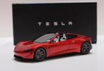 1:18 Tesla Roadster - Rood metallic - ZELDZAAM!, Overige merken, Auto, ., Nieuw