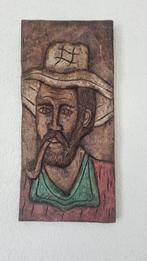 Pijprokende man., Antiek en Kunst, Ophalen of Verzenden