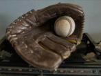 Antieke honkbal handschoen en bal, Ophalen of Verzenden, Zo goed als nieuw