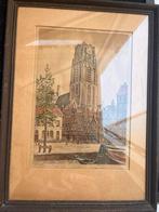 Rotterdam Laurenstoren schilderij Marius Johannes Janssen, Ophalen of Verzenden