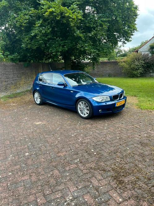 BMW 1-Serie 2.0 120i m sport 6 bak 2007 Blauw, Auto's, BMW, Particulier, 1-Serie, ABS, Airbags, Airconditioning, Alarm, Centrale vergrendeling