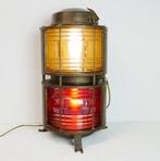 Industria Rotterdam koperen Scheepslantaarn., Ophalen, Zo goed als nieuw, Gebruiksvoorwerp