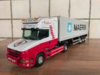 Tekno Scania V8 Torpedo Bontrans Maersk zeecontainer, Ophalen of Verzenden, Zo goed als nieuw, Bus of Vrachtwagen, Tekno