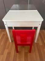 Kinderbureau en -stoeltje (hout) in goede staat, Ophalen, Zo goed als nieuw, Tafel(s) en Stoel(en)